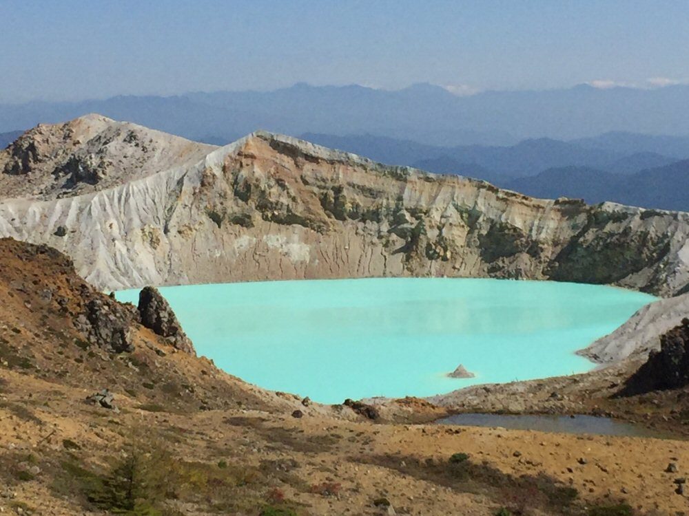 白根山の湯釜を見て来ました！凄い景色でした！