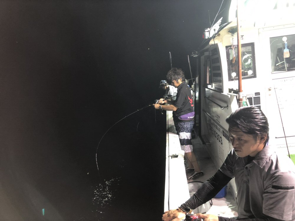 富山ＪＣのアカイカ釣り大会に参加！