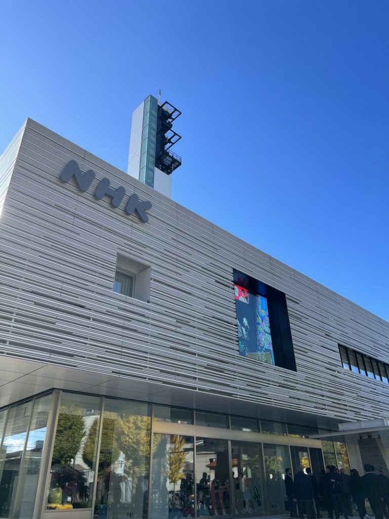 NHK新富山放送会館の見学に行って来ました！