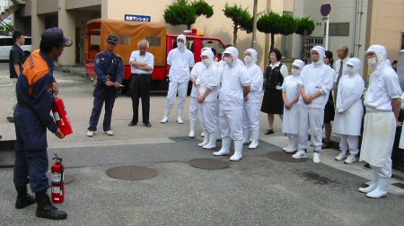 河内屋消防訓練2009