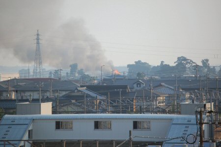 魚津で火事