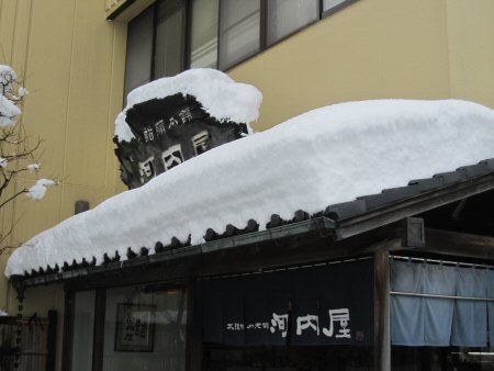 毎日雪です