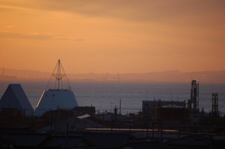 夕焼けに癒されて…