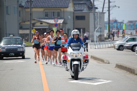 しんきろうマラソンに蜃気楼が出現！