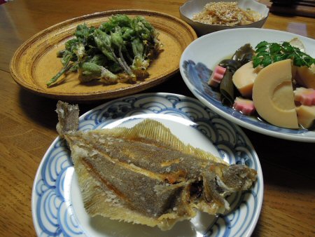 2012年5月8日筍とカレイ.jpg