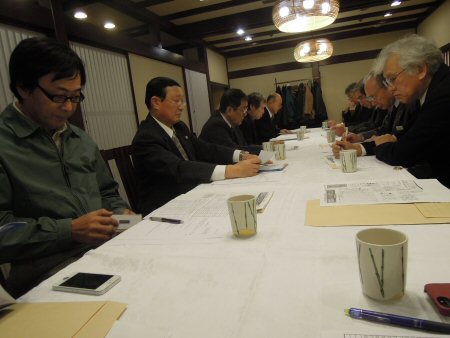 今年初の富山県蒲鉾組合役員会！